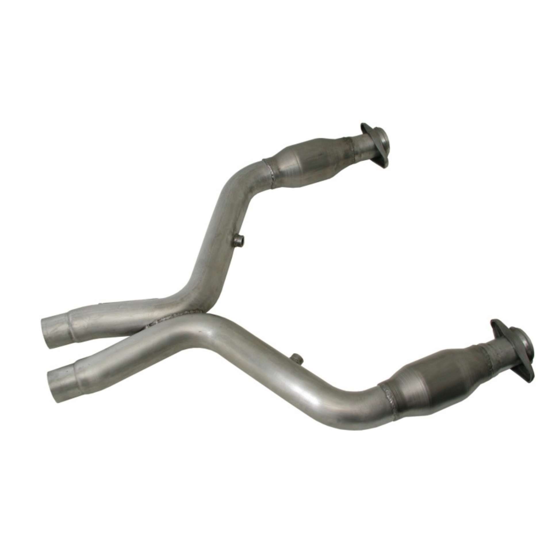 Picture of BBK 11-14 Mustang 5-0 Short Mid X Pipe With Catalytic Converters 3-0 For BBK Long Tube Headers