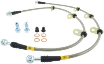 Picture of StopTech 08-12 Toyota Sequoia Rear Stainless Steel Brake Lines