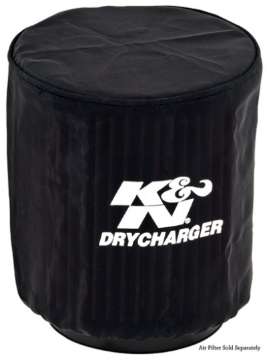 Picture of K&N Air Filter Wrap - Round Straight - Black - 08-09 Can-Am DS450 450 - 09-12 DS450 EFI - 08 DS450X