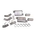 Picture of BBK Vari-Tune Axle Back Exhaust Kit 2 Adjustable Performance Mufflers 2-3-4 Pipe 4 in- Tips