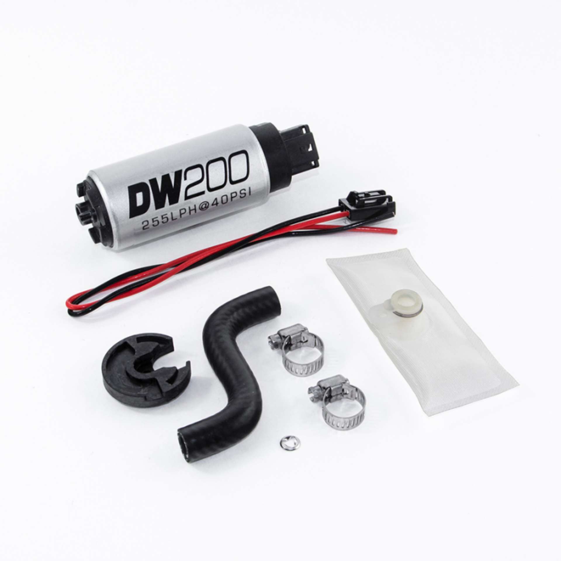 Picture of DeatschWerks 85-97 Ford Mustang 255 LPH DW200 In-Tank Fuel Pump w- Install Kit