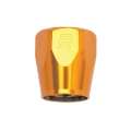 Picture of Russell Performance 2-Piece -6 AN Anodized Full Flow Swivel Hose End Sockets Qty 2 - Orange