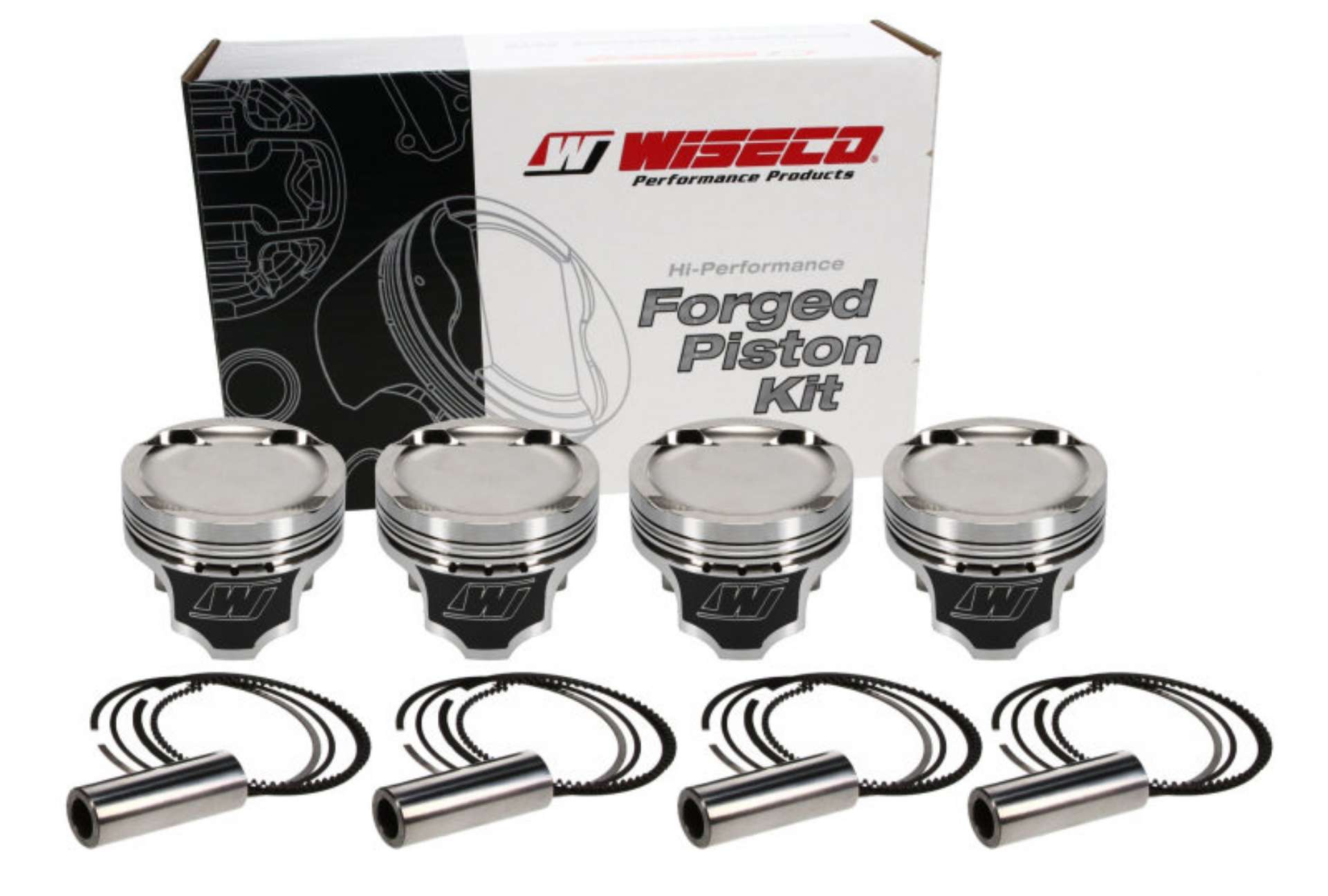 Picture of Wiseco Acura Turbo -12cc 1-181 X 81-0MM Piston Shelf Stock