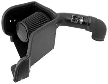 Picture of K&N 09-13 Dodge Ram 1500 Pickup 5-7L V8 - 11-13 Ram 1500 5-7L V8 Black Performance Intake Kit