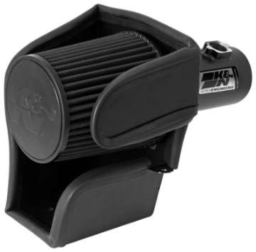 Picture of K&N 08-10 Ford F250-F350-F450-F550 Super Duty 6-4L V8 DSL Black Performance Intake Kit