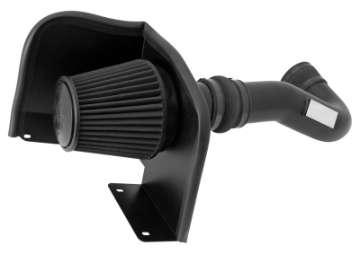 Picture of K&N 07-08 Chevy Silverado 1500 4-8L-5-3L V8 - 07-08 GMC Yukon 4-8L-5-3L V8 Black Perf Intake Kit