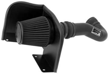 Picture of K&N 07-08 Chevy Silverado 1500 4-8L-5-3L V8 - 07-08 GMC Yukon 4-8L-5-3L V8 Black Perf Intake Kit