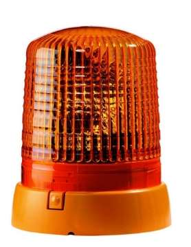 Picture of Hella KL 7000 Series 24V Amber Fixed Rotating Beacon