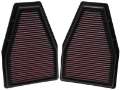 Picture of K&N Replacement Air Filter 12-13 Porsche 911 3-4L - 12 911 3-8L - 13 911 3-6L - 13 911 Carrera 3-8L