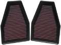 Picture of K&N Replacement Air Filter 12-13 Porsche 911 3-4L - 12 911 3-8L - 13 911 3-6L - 13 911 Carrera 3-8L