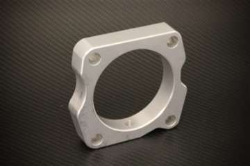 Picture of Torque Solution Throttle Body Spacer Silver: Honda Accord Crosstour 2010