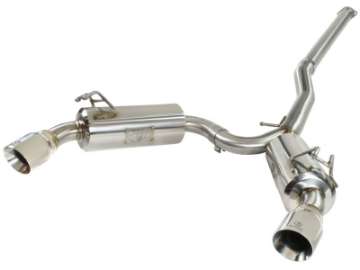 Picture of aFe Takeda Exhaust 304SS Dual Cat-Back w- Polished Tips 08-13 Mitsubishi Lancer Evo X L4 2-0L Turbo