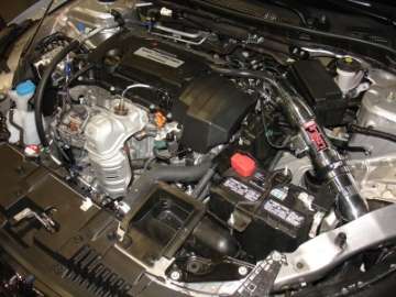 Picture of Injen 13-17 Honda Accord 2-4L 4cyl Black Cold Air Intake w- MR Tech & Air Fusion Converts to SRI