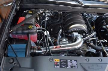 Picture of Injen 14-19 Chevy Silverado-GMC Sierra P-U 5-3L Polished Short Ram Intake w- MR Tech & Heat Shield