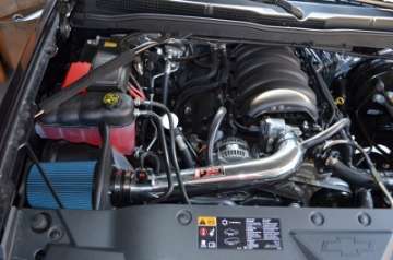 Picture of Injen 14 Chevy Silverado-GMC Sierra P-U 5-3L Wrinkle Black Short Ram Intake w- MR Tech & Heat Shield