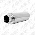 Picture of MBRP Universal Quiet Tone Muffler 5in Inlet -Outlet 8in Dia Body 31in Overall