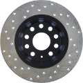 Picture of StopTech 10-11 & 13 Audi A3 Quattro - 10 VW GTI Mk VI Drilled Left CRYO-STOP Brake Rotor