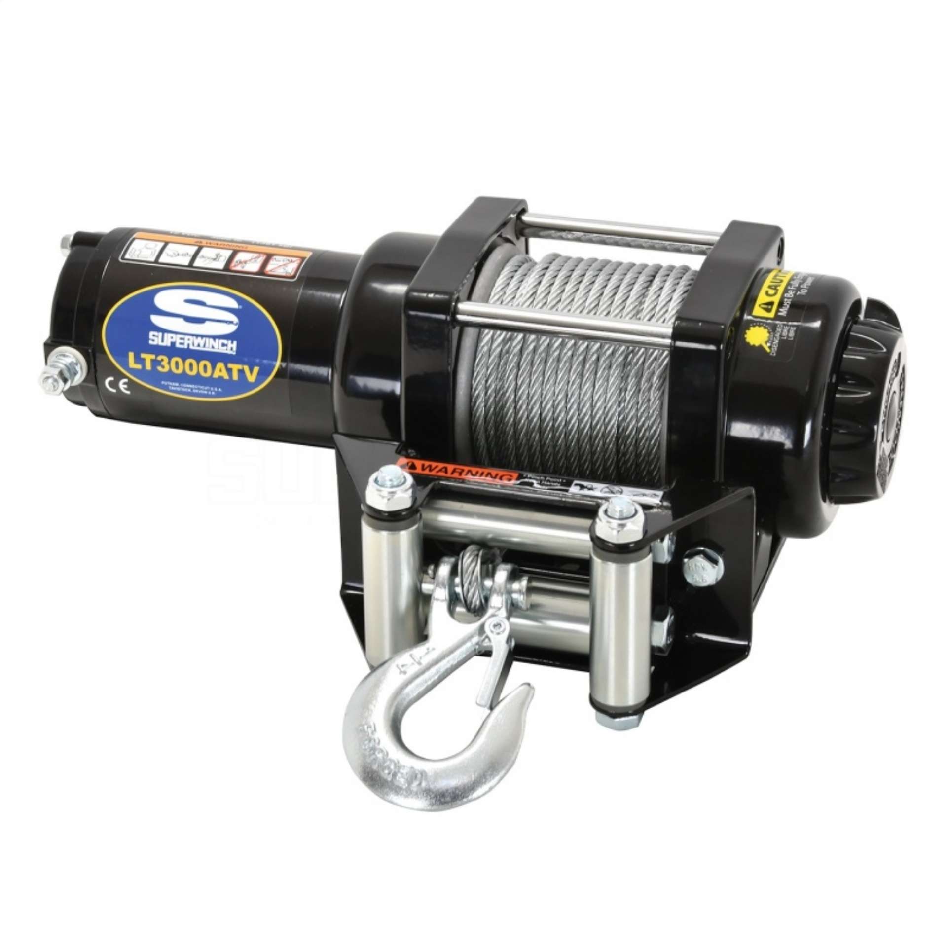 Picture of Superwinch 3000 LBS 12V DC 3-16in x 50ft Steel Rope LT3000 Winch