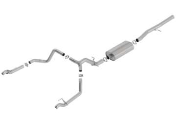 Picture of Borla 19 Chevrolet Silverado-GMC Sierra 1500 6-2L SS Touring Catback Exhaust