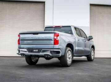 Picture of Borla 19 Chevrolet Silverado-GMC Sierra 1500 6-2L SS S-Type Catback Exhaust - Square Chrome Tips