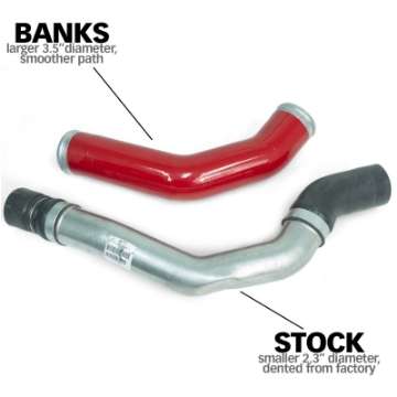 Picture of Banks 13-18 Ram 6-7L Diesel Boost Tube System - Driver Side