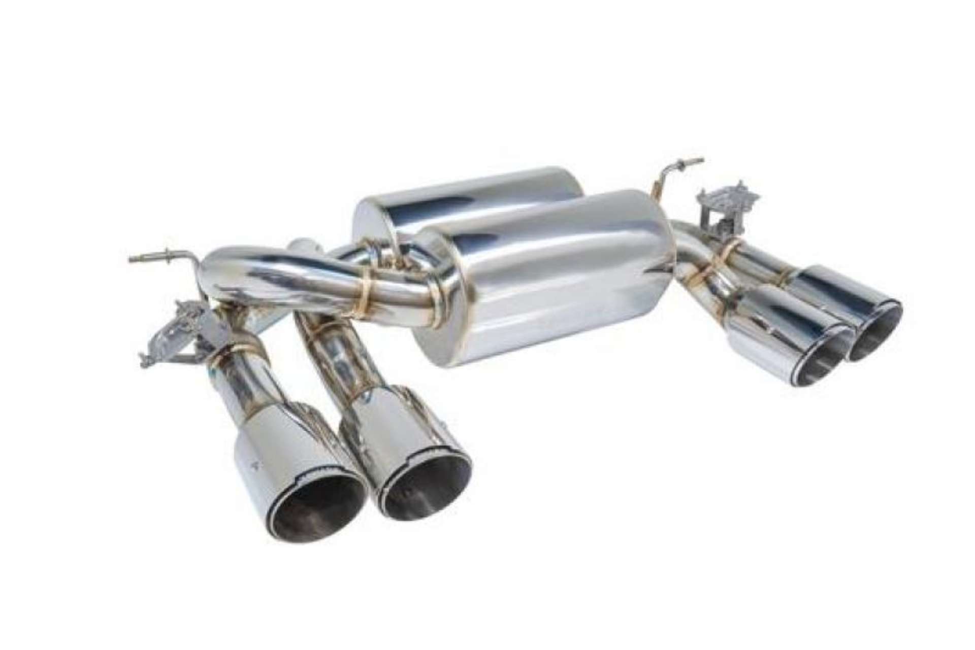 Picture of Remark BMW M3 F80 - M4 F82-F83 Axle Back Exhaust w- T304 SS 3-5in Quad Tips