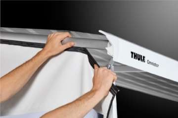 Picture of Thule Rain Blocker G2 Side Panel Large - Silver