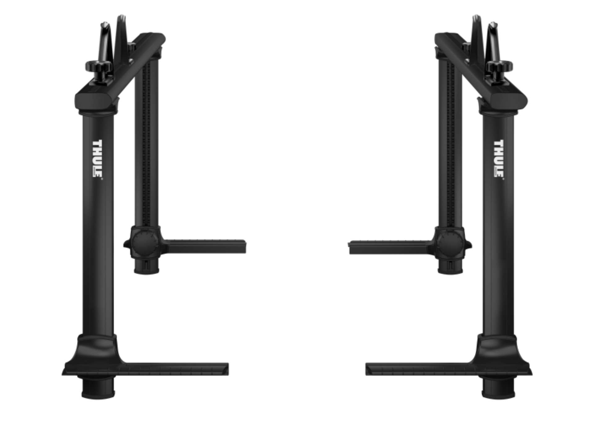 Picture of Thule Xsporter Pro Multi-Height Aluminum Truck Rack w-Load Stops & Locks - Black