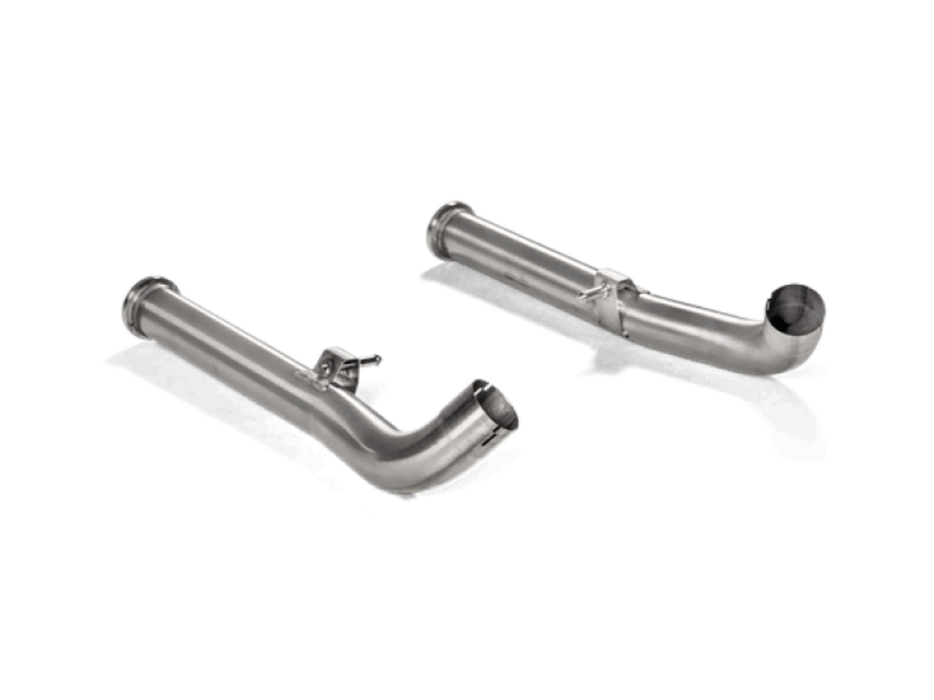 Picture of Akrapovic 2019 Mercedes-Benz G63 AMG Link Pipe Set for OPF-GPF SS