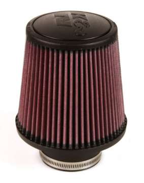 Picture of K&N Universal Rubber Filter - Round Tapered 6in Base OD x 3in Flange ID x 6in H