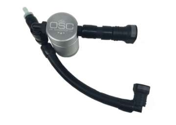 Picture of J&L 11-17 Ford Mustang GT w-Roush-VMP S-C Passenger Side Oil Separator 3-0 - Clear Anodized