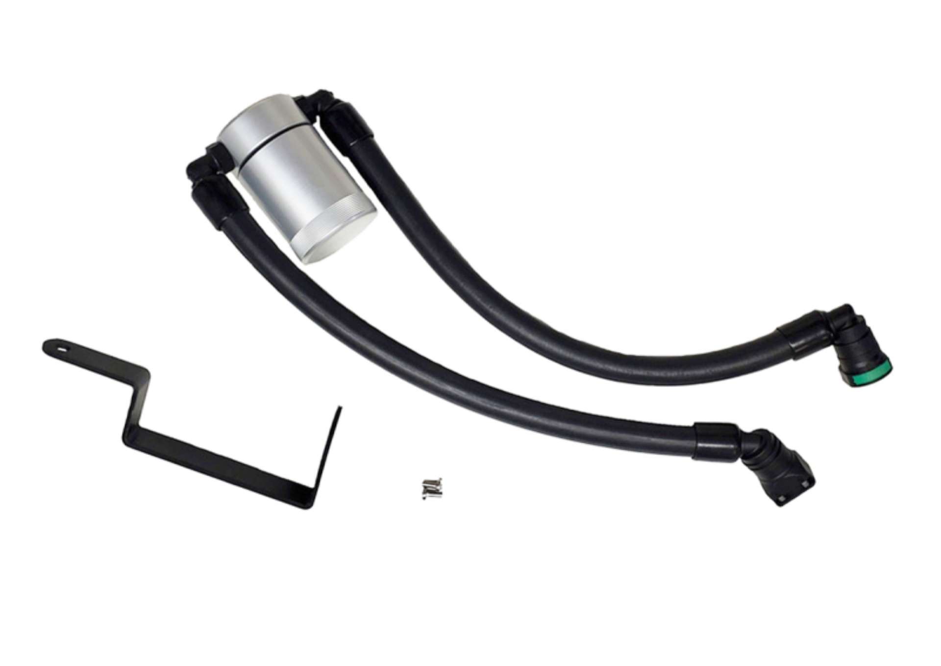 Picture of J&L 13-19 Ford Explorer Sport EcoBoost V6 Passenger Side Oil Separator 3-0 - Clear Anodized