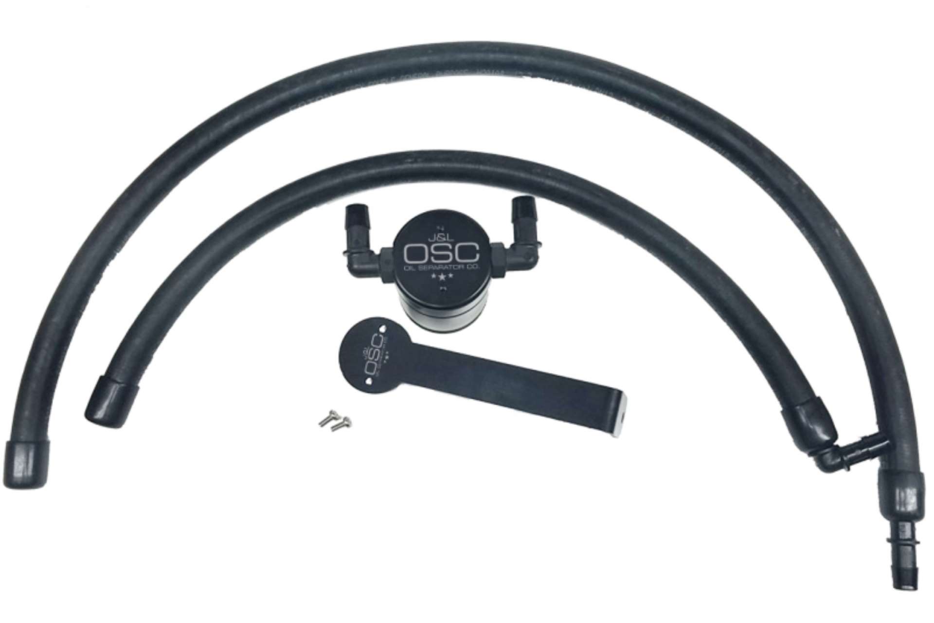 Picture of J&L 09-18 Ram 1500 5-7L Passenger Side Oil Separator 3-0 - Black Anodized