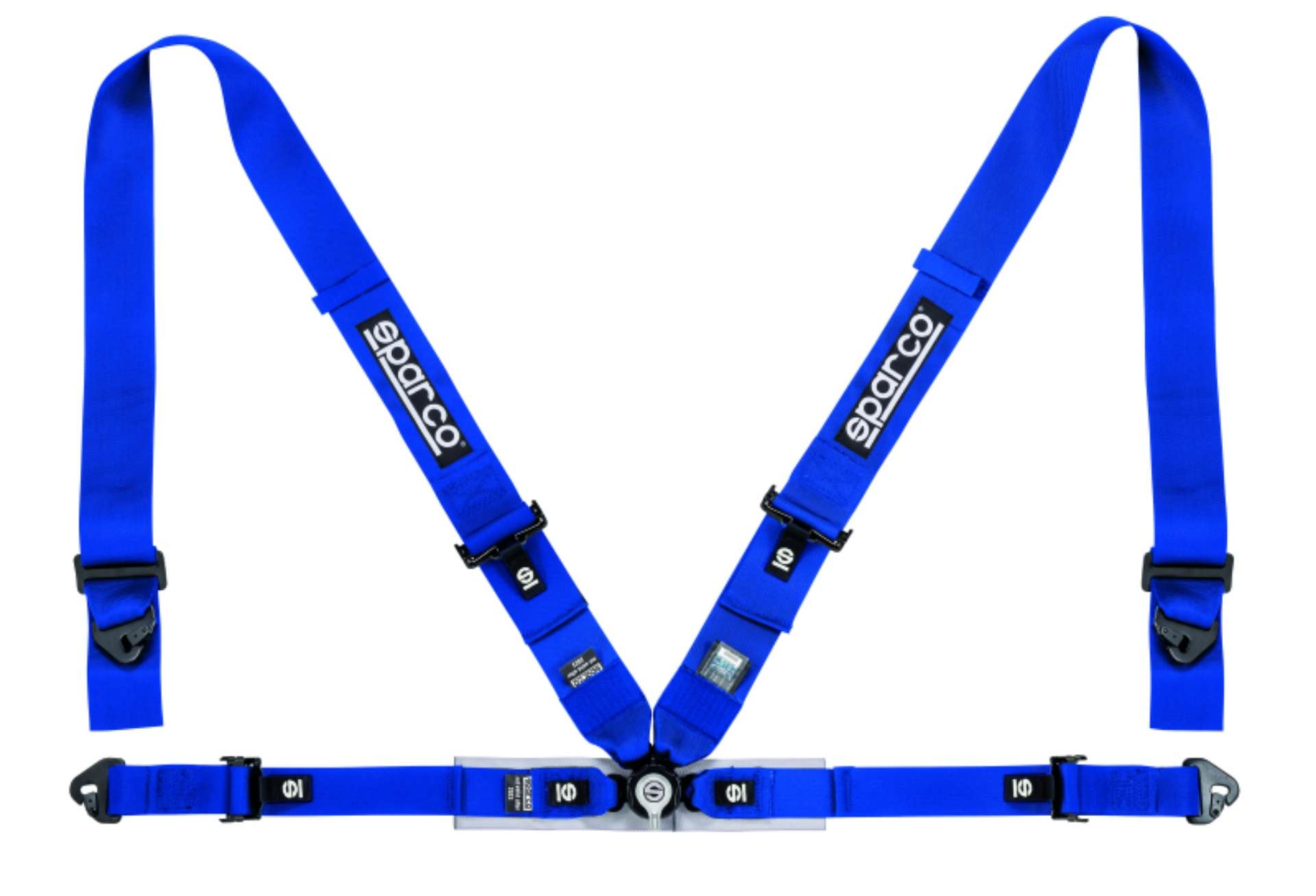 Picture of Sparco Belt 4Pt 3in-2in Competition Harness - Blue