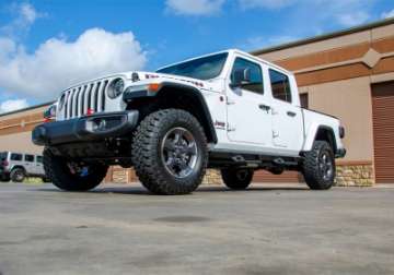 Picture of N-Fab Predator Pro Step System 2019 Jeep Wrangler JT 4DR Truck Full Length - Tex- Black