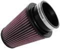 Picture of K&N Universal Clamp-On Air Filter 4in FLG - 6in B - 4in T - 7in H