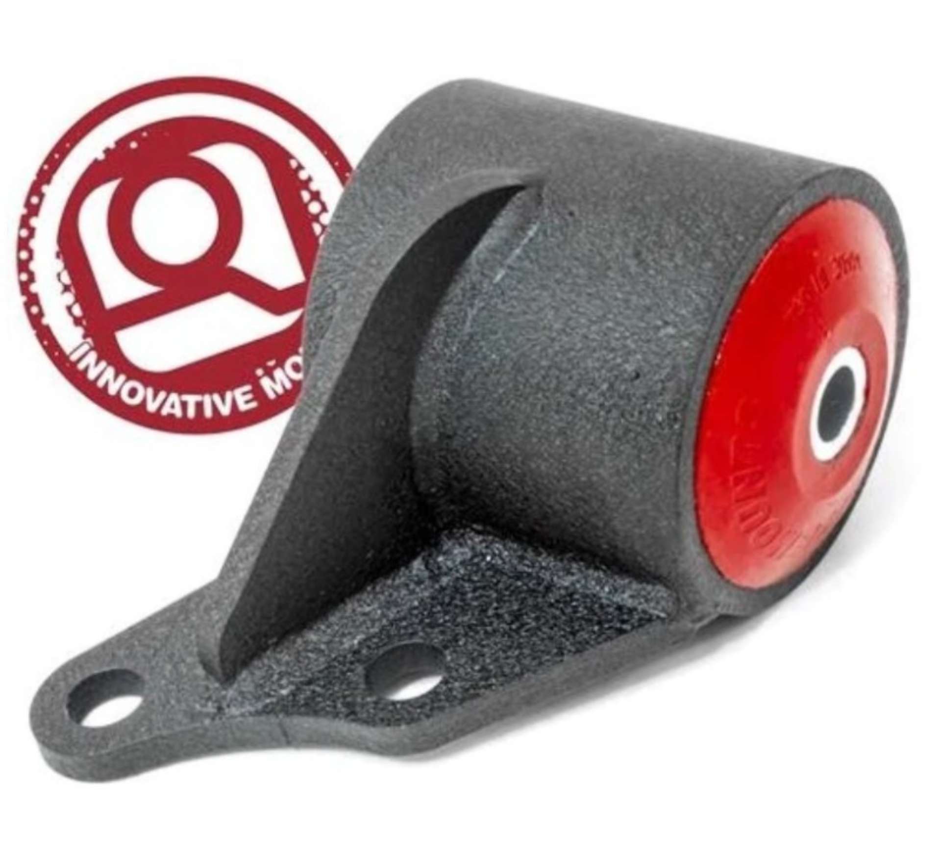 Picture of Innovative 90-93 Acura Integra B-Series Black Aluminum Mount 75A Bushing - LH Engine Mount