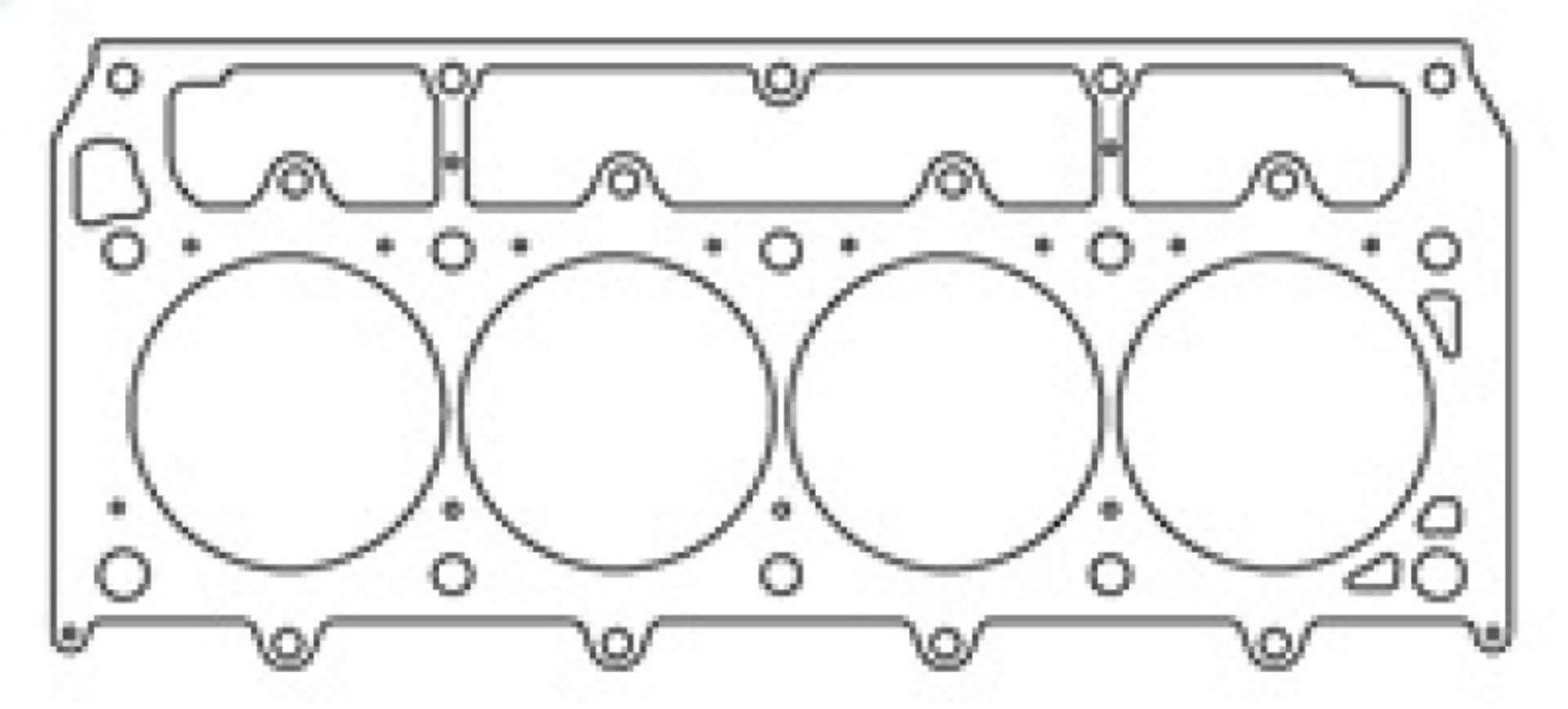 Picture of Cometic GM LSX 4-185in Bore -060in MLS-5 Left Head Gasket