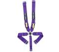 Picture of NRG SFI 16-1 5PT 3in- Seat Belt Harness - Cam Lock - Purple