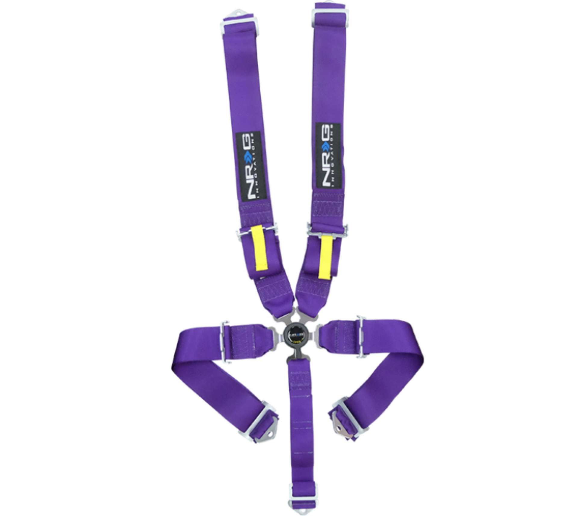 Picture of NRG SFI 16-1 5PT 3in- Seat Belt Harness - Cam Lock - Purple