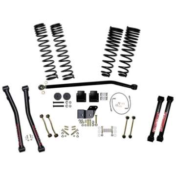 Picture of Skyjacker Suspension Lift Kit Components 4-5in Front 3in Rear 2020 Jeep Gladiator JT Non-Rubicon