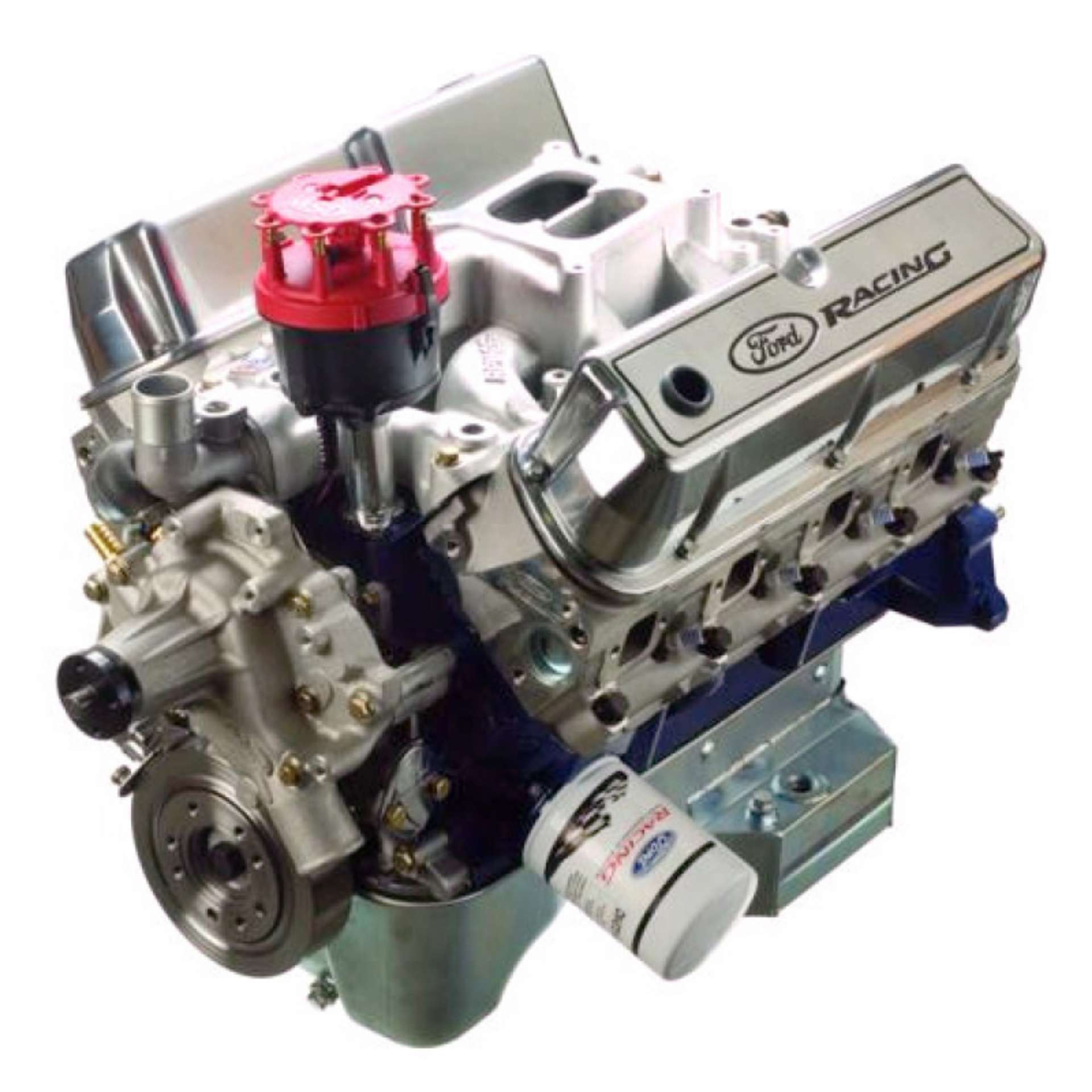 Picture of Ford Racing 347 Cubic Inches 350 HP Sealed Crate Engine X2 Cylinder Head No Cancel No Returns