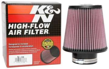 Picture of K&N Universal Clamp-On Air Filter 3in FLG - 6in B - 4-1-2in T - 6in H