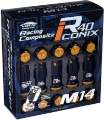 Picture of Project Kics 16+4 Black Lock & Lug Nuts R40 Iconix - 14X1-25 Black Cap