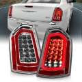 Picture of ANZO 11-14 Chrysler 300 LED Taillights Chrome w- Sequential