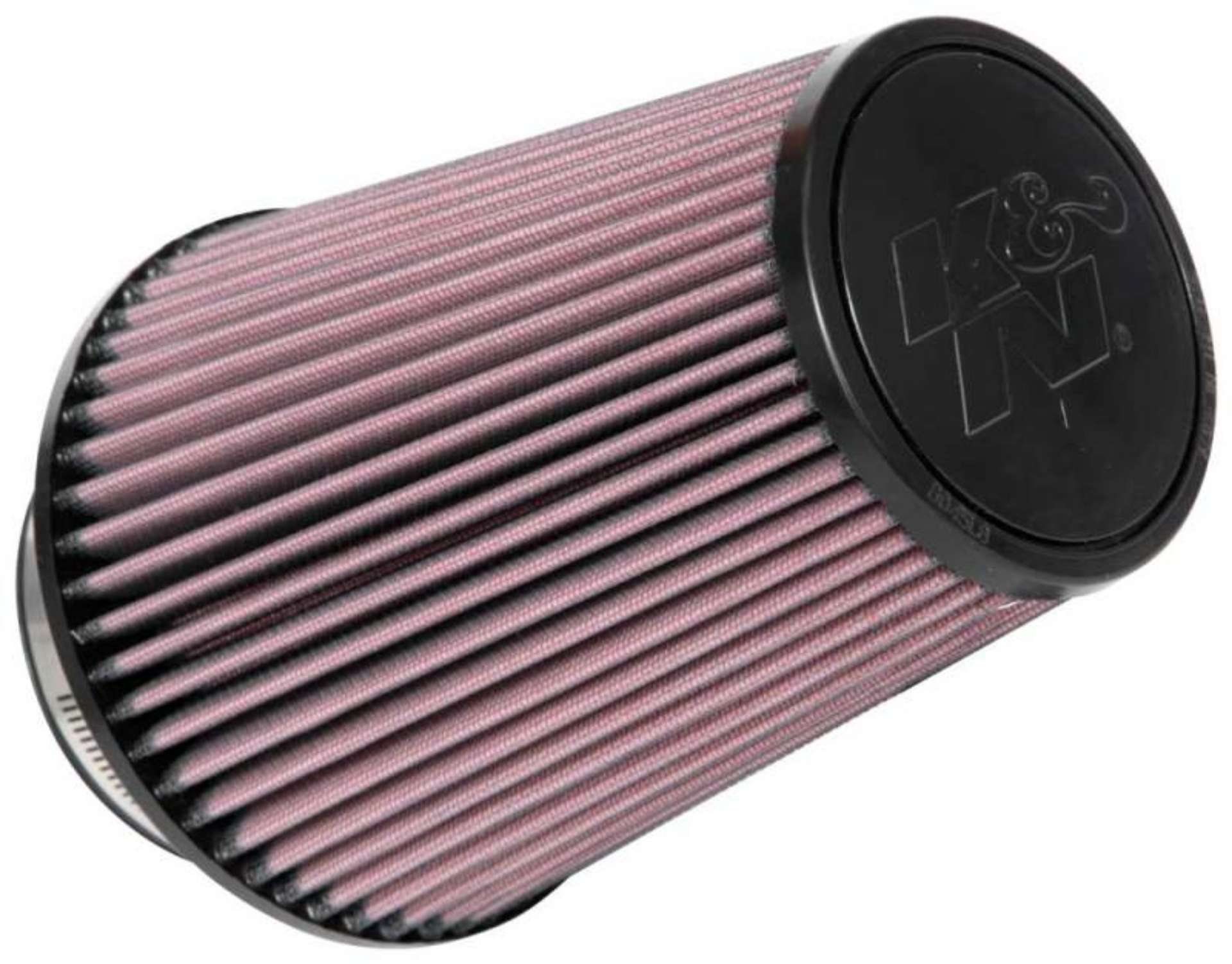 Picture of K&N Universal Clamp-On Air Filter 4in FLG - 6-1-2in B - 4-1-2in T - 8in H