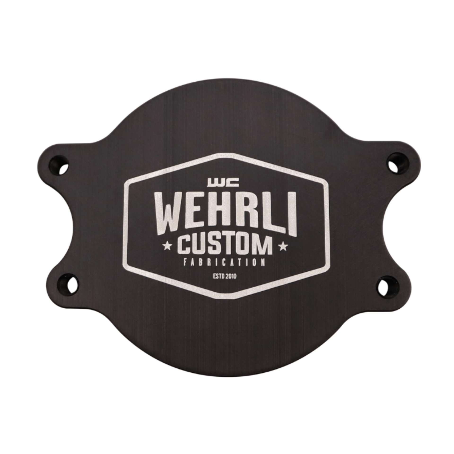 Picture of Wehrli 01-16 Chevrolet 6-6L Duramax Valley CP3 Block Off Plate