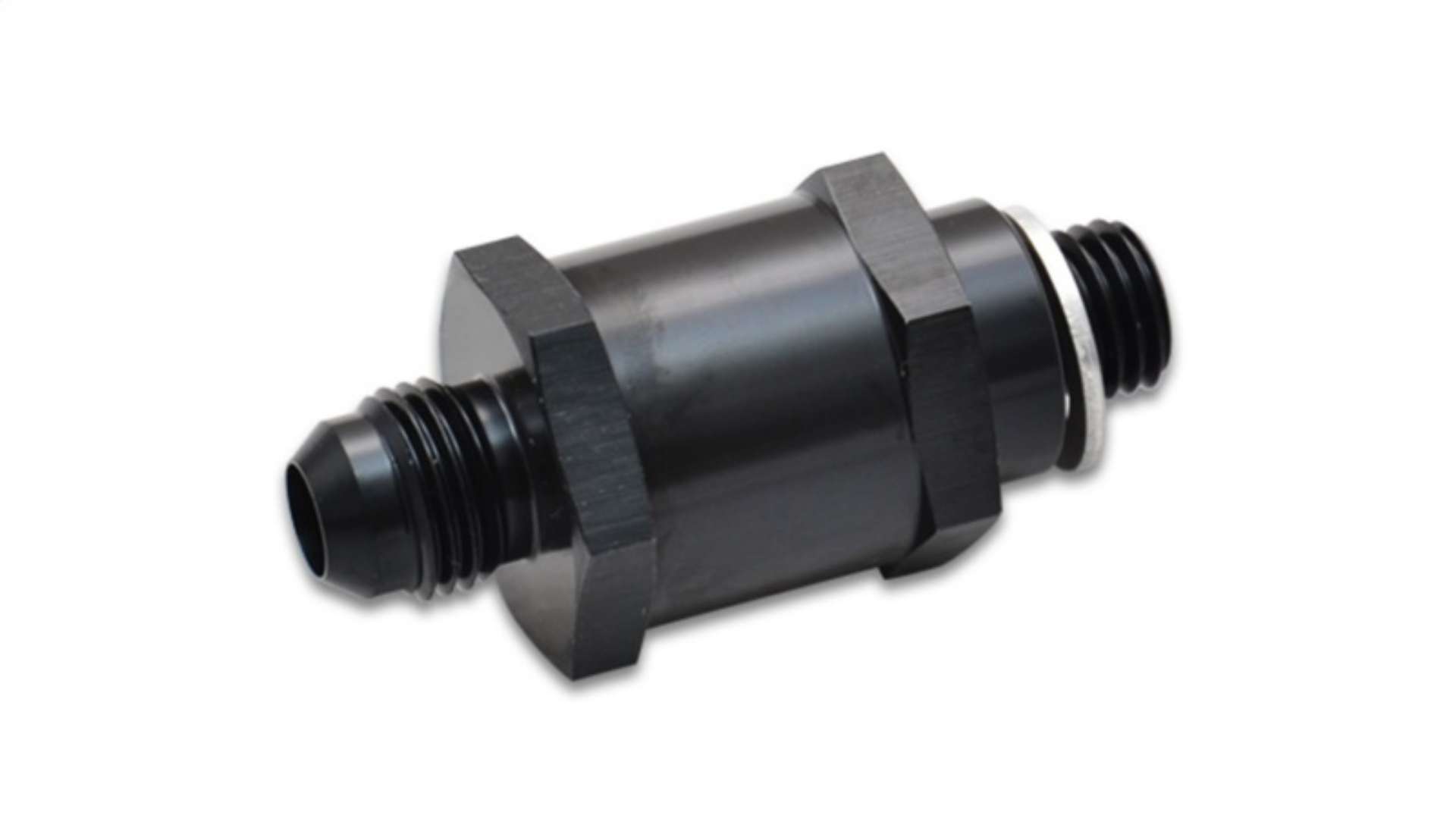 Picture of Vibrant Fuel Pump Check Valve -8AN Male Flare to 12mm x 1-5 Metric