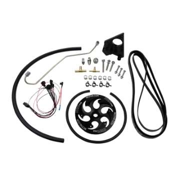 Picture of Wehrli 06-10 Chevrolet 6-6L LBZ-LMM Duramax Twin CP3 Kit w-Black Anodized Pulley