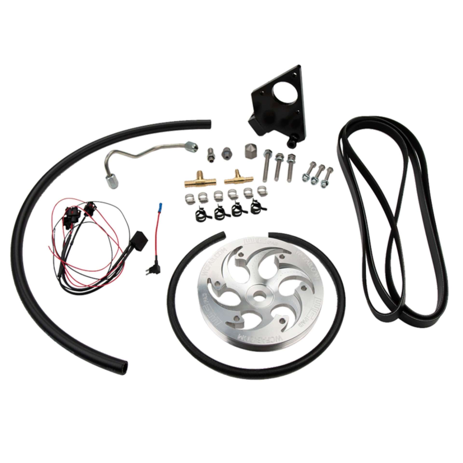 Picture of Wehrli 01-04 Chevrolet 6-6L LB7 Duramax Twin CP3 Kit w-Raw Pulley